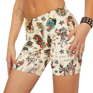 Ed Hardy Biker shorts